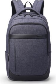 Темно-синій чоловічий рюкзак з поліестеру під ноутбук Aoking (57202)