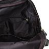 Женский кожаный рюкзак черного цвета под формат А4 - Keizer (57302) - 8