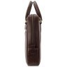 Повседневная деловая мужская сумка из гладкой кожи с отделением для ноутбука до 13" Visconti ML50 Carl коричневого цвета 108002 modnotak фото - 3