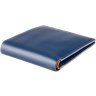 Синій чоловічий гаманець із високоякісної шкіри без застібки Visconti Pablo 68902 - 3
