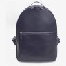 Шкіряний рюкзак темно-синього кольору під формат А4 - BlankNote Groove L 79002 - 1