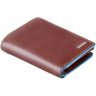 Мужское портмоне из высококачественной кожи коричневого цвета с блоком для карт и документов Visconti Ralph 69102 - 3