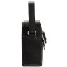 Горизонтальная женская сумка-кроссбоди из гладкой кожи черного цвета на молнии Visconti Robbie 69302 - 11