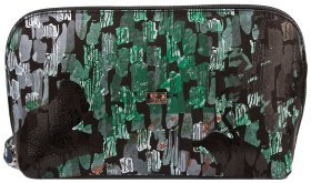 Компактная разноцветная из натуральной кожи косметичка для женщин Desisan 80203