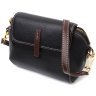 Женская кожаная сумка через плечо с клапаном на магните Vintage 2422265 - 1
