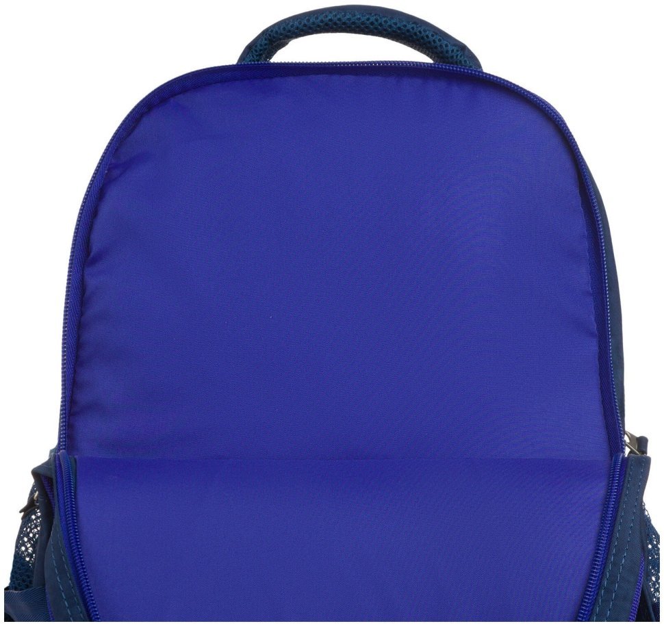 Школьный рюкзак для мальчика синего цвета принт космонавта, ортопедический Bagland 111203, 1-4 класс modnotak фото №4