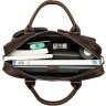 Мужская сумка - портфель из натуральной кожи в стиле винтаж VINTAGE STYLE (14667) - 7