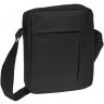 Чоловіча сумка-планшет на плече з текстилю чорного кольору Remoid (15720) - 1