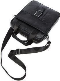 Наплечная мужская сумка вертикального типа с ручками VINTAGE STYLE (14674)
