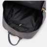 Сірий жіночий текстильний рюкзак на два відділення Monsen 71803 - 5