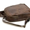 Темно-коричневий міський рюкзак із натуральної шкіри Crazy Horse - TARWA (19760) - 7