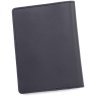 Обложка кожаная для автодокументов с разворотом формата А5 Leather Collection 102803 (темно-синего цвета) modnotak фото - 3