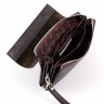 Турецкого производства стильный кожаный мужской клатч - барсетка коричневого цвета Karya (10291) - 4