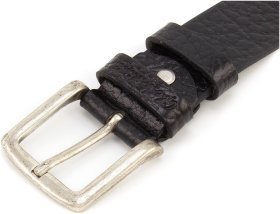 Джинсовый ремень из итальянской кожи буйвола Gherardini 40572-GH.BL.BUFF