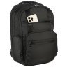 Вместительный рюкзак на повседнев из нейлона черного цвета с отделением для ноутбука до 17" Tucano Sole Gravity AGS 103503 modnotak фото - 6
