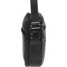 Практичная мужская кожаная сумка через плечо в черном цвете Borsa Leather (21904) - 3