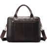 Мужская кожаная сумка-портфель в коричневом цвете Vintage (20004) - 2