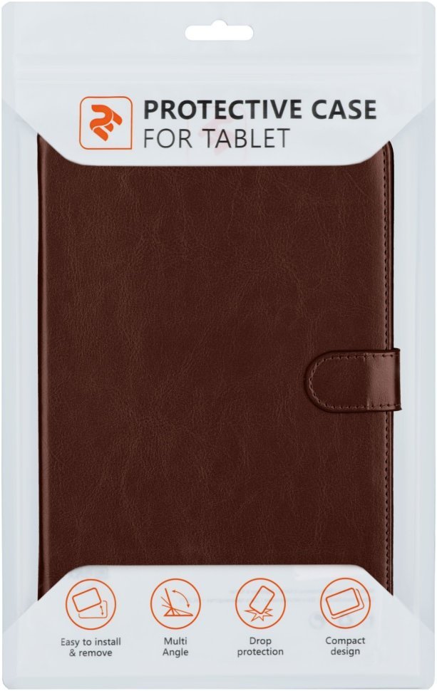 Чохол 2Е Basic універсальний, 9-10", коричневий modnotak фото №6