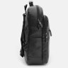 Большой мужской рюкзак из кожзама в черном цвете Monsen 64903 - 4