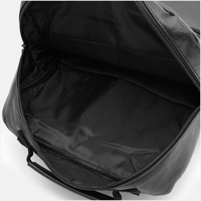 Большой мужской рюкзак из кожзама в черном цвете Monsen 64903