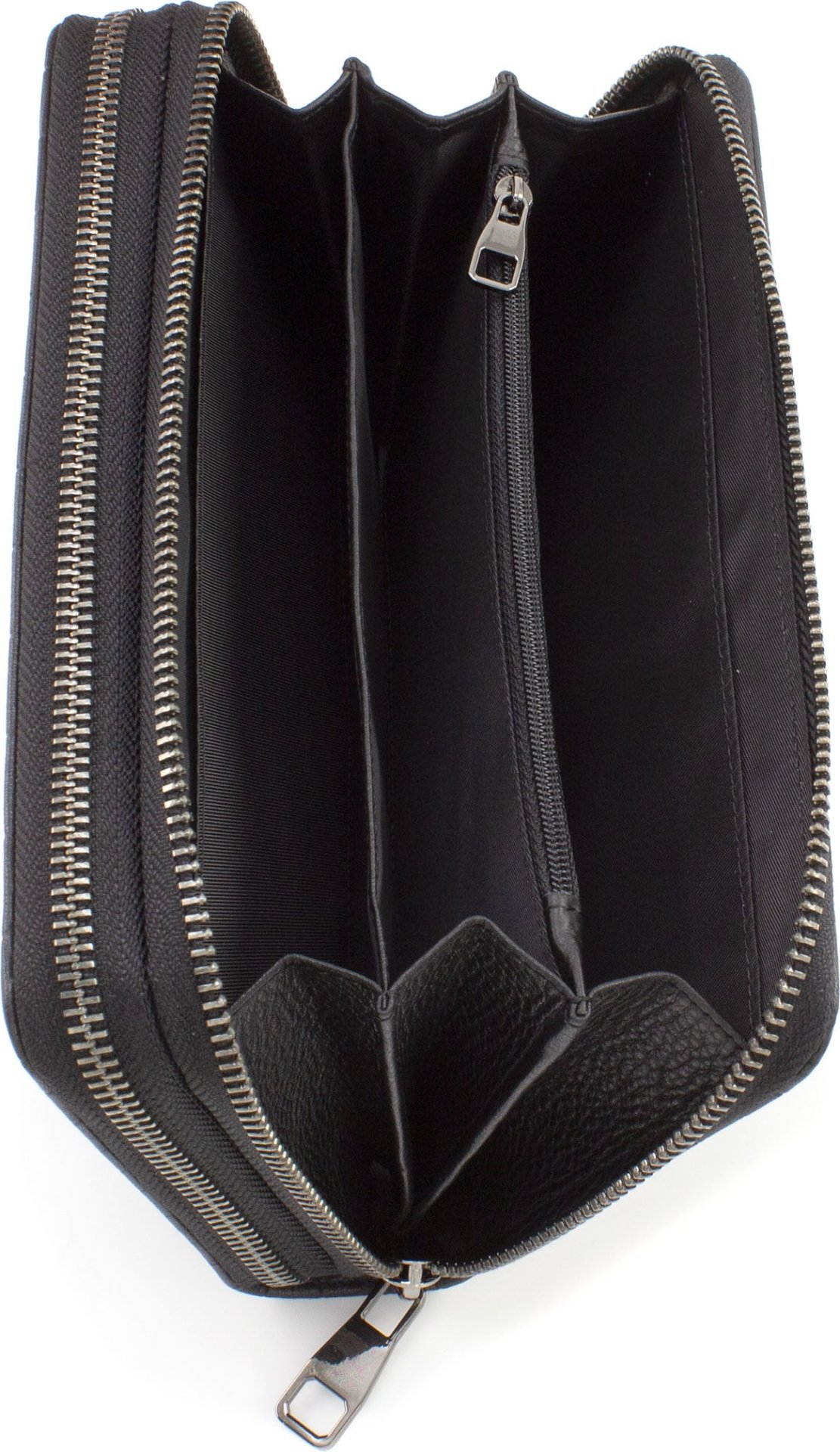 Функциональный мужской кошелек-клатч из высококачественной кожи на две змейки Marco Coverna (21069)