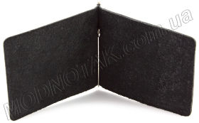 Зажим для купюр из кожи черного цвета ST Leather (17819) - 2