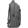 Мужской серый рюкзак под ноутбук из полиэстера Aoking (57203) - 3