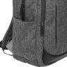 Мужской серый рюкзак под ноутбук из полиэстера Aoking (57203) - 5