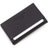 Маленька шкіряна обкладинка чорного кольору під документи ST Leather 1767203 - 3