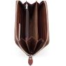 Стильний шкіряний клатч коричневого кольору ST Leather (16560) - 3