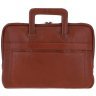 Качественная мужская сумка из натуральной кожи для ноутбука до 13" Ashwood PL45 Tan 97803 коричневого цвета фото №3 Качественная мужская сумка из натуральной кожи для ноутбука до 13" Ashwood PL45 Tan 97803 коричневого цвета modnotak фото - 3