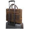Мужская сумка из винтажной кожи для ноутбука до 13" Visconti ML50 Carl коричневого цвета 108003 modnotak фото - 7