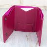 Красивий жіночий гаманець мініатюрного розміру в рожевому кольорі зі шкірозамінника MD Leather (21514) - 2