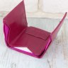 Красивий жіночий гаманець мініатюрного розміру в рожевому кольорі зі шкірозамінника MD Leather (21514) - 4