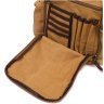 Пісочна чоловіча текстильна сумка через плече з чохлом для води Vintage 2422210 - 6