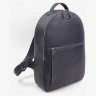 Темно-синий городской рюкзак из натуральной кожи сафьяно - BlankNote Groove L 79003 - 2