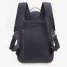 Темно-синий городской рюкзак из натуральной кожи сафьяно - BlankNote Groove L 79003 - 3