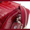 Красная женская сумка из натуральной кожи среднего размера KARYA (19623) УЦЕНКА! - 8