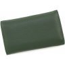 Темно-зелена ключниця з якісної шкіри на кнопках ST Leather (14026) - 3