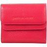 Жіночий гаманець із натуральної шкіри флотар у кольорі фуксія з монетницею Smith&Canova Haxey 69703 - 4
