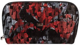 Красочная женская косметичка из натуральной кожи Desisan 80204 (разноцветного окраса)