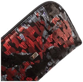 Красочная женская косметичка из натуральной кожи Desisan 80204 (разноцветного окраса)