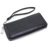 Лаковий жіночий гаманець горизонтального типу із натуральної шкіри під рептилію ST Leather 70804 - 4