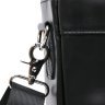Ділова шкіряна чоловіча сумка для ноутбука в чорному кольорі Vintage (20680) - 6