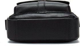 Стильна чоловіча сумка з натуральної фактурної шкіри VINTAGE STYLE (14649)