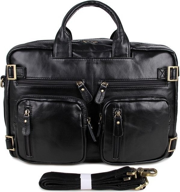 Функціональна чоловіча сумка трансформер з кишенями VINTAGE STYLE (14219) фото №2 Функціональна чоловіча сумка трансформер з кишенями VINTAGE STYLE (14219) modnotak фото №2