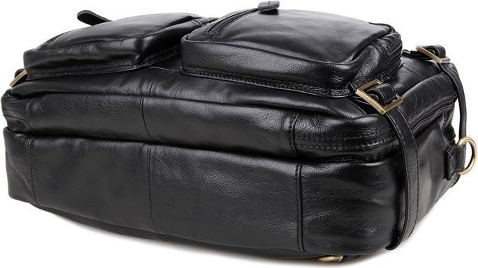 Функциональная мужская сумка трансформер с карманами VINTAGE STYLE (14219)