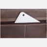 Наплечная сумка планшет из винтажной кожи Crazy Horse с клапаном VINTAGE STYLE (14675) - 7