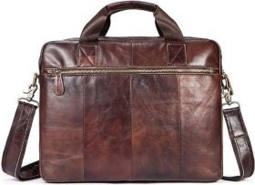 Функціональна ділова сумка під ноутбук VINTAGE STYLE (14792)