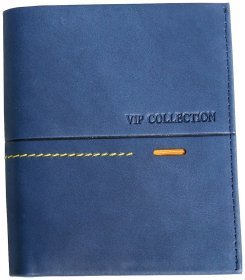 Вертикальное портмоне без застежки Beverly Hills из натуральной кожи Vip Collection 102504